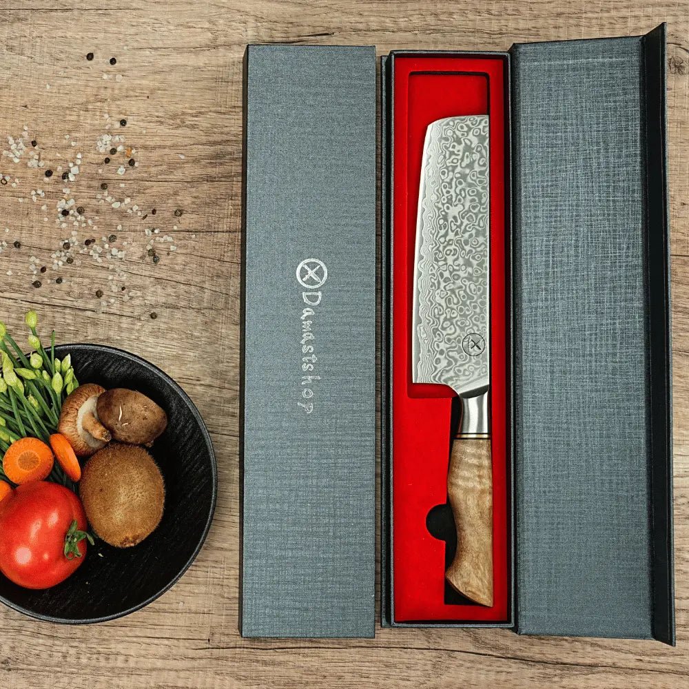Damast Nakiri Bergahorn damastop.shop - Damastshop
