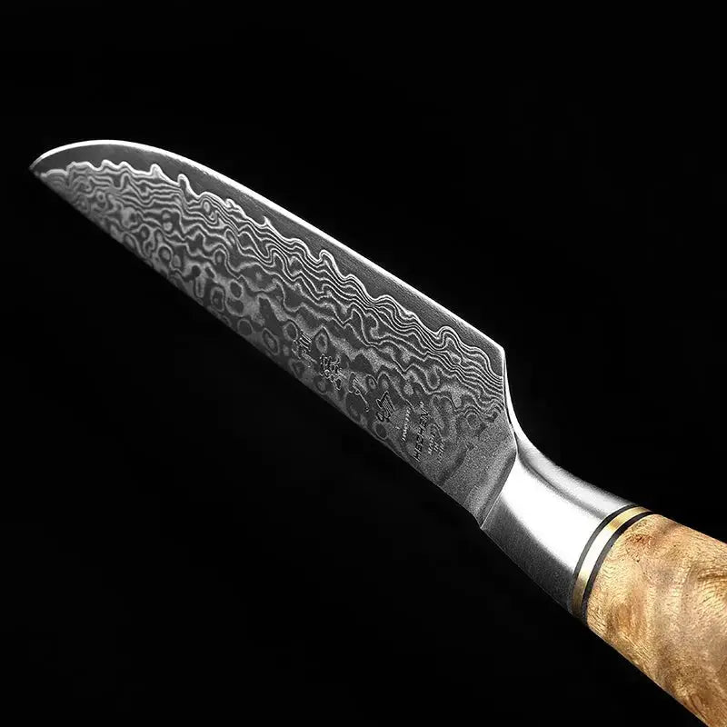 🔪 Vatertagsangebot 🎁 Damast Steakmesser Olive oder Bergahorn damastop.shop - Damastshop