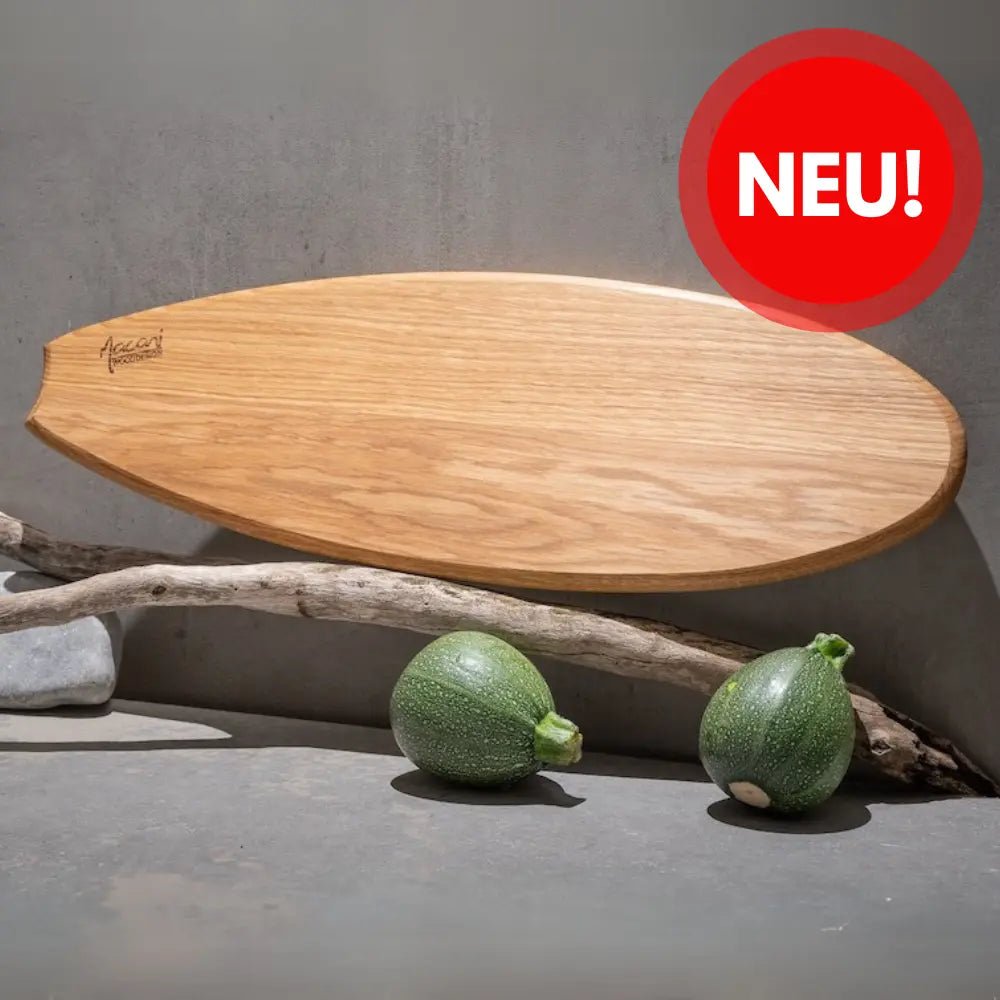 Pure Design Servierbrett - „Surfer’s Shape“ Macani - Damastshop