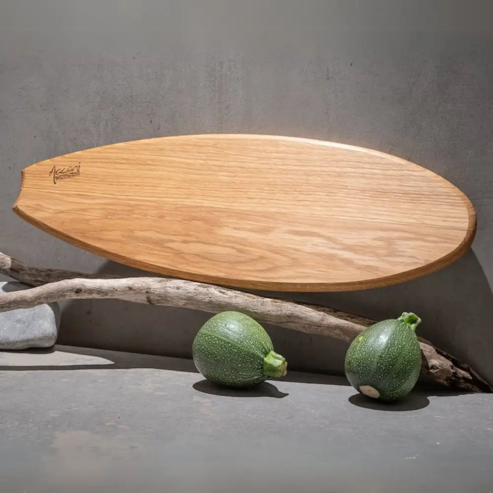 Pure Design Servierbrett - „Surfer’s Shape“ Macani - Damastshop