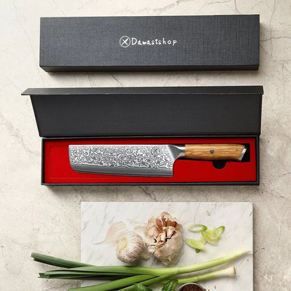 Damast Nakiri Olive damastop.shop - Damastshop