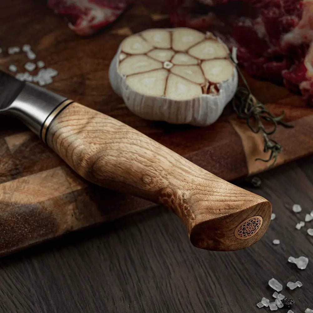 Damast Tranchiermesser Bergahorn damastop.shop - Damastshop