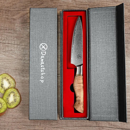 Damast Universalmesser Bergahorn damastop.shop - Damastshop