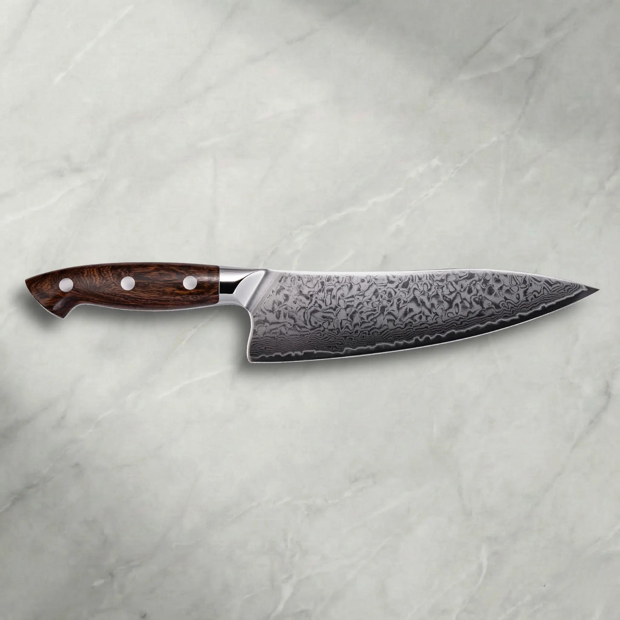Premium Damast Chefmesser Eisenholz (Copy) damastop.shop - Damastshop