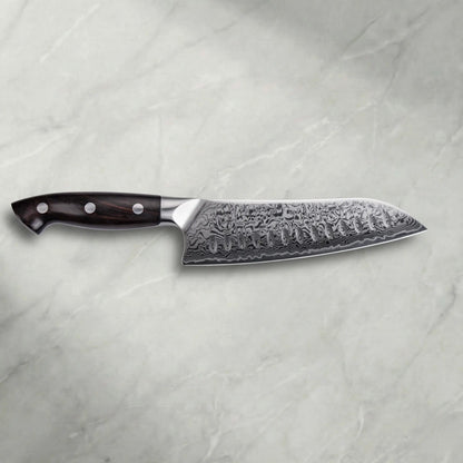 Premium Damast Santoku Ebenholz (Copy) damastop.shop - Damastshop
