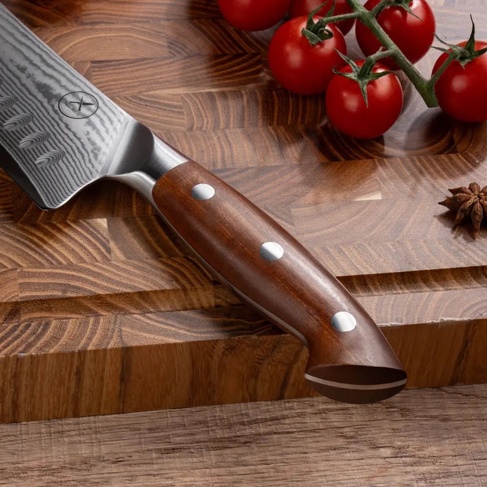 Premium Damast 3er Set Red Wood damastop.shop - Damastshop
